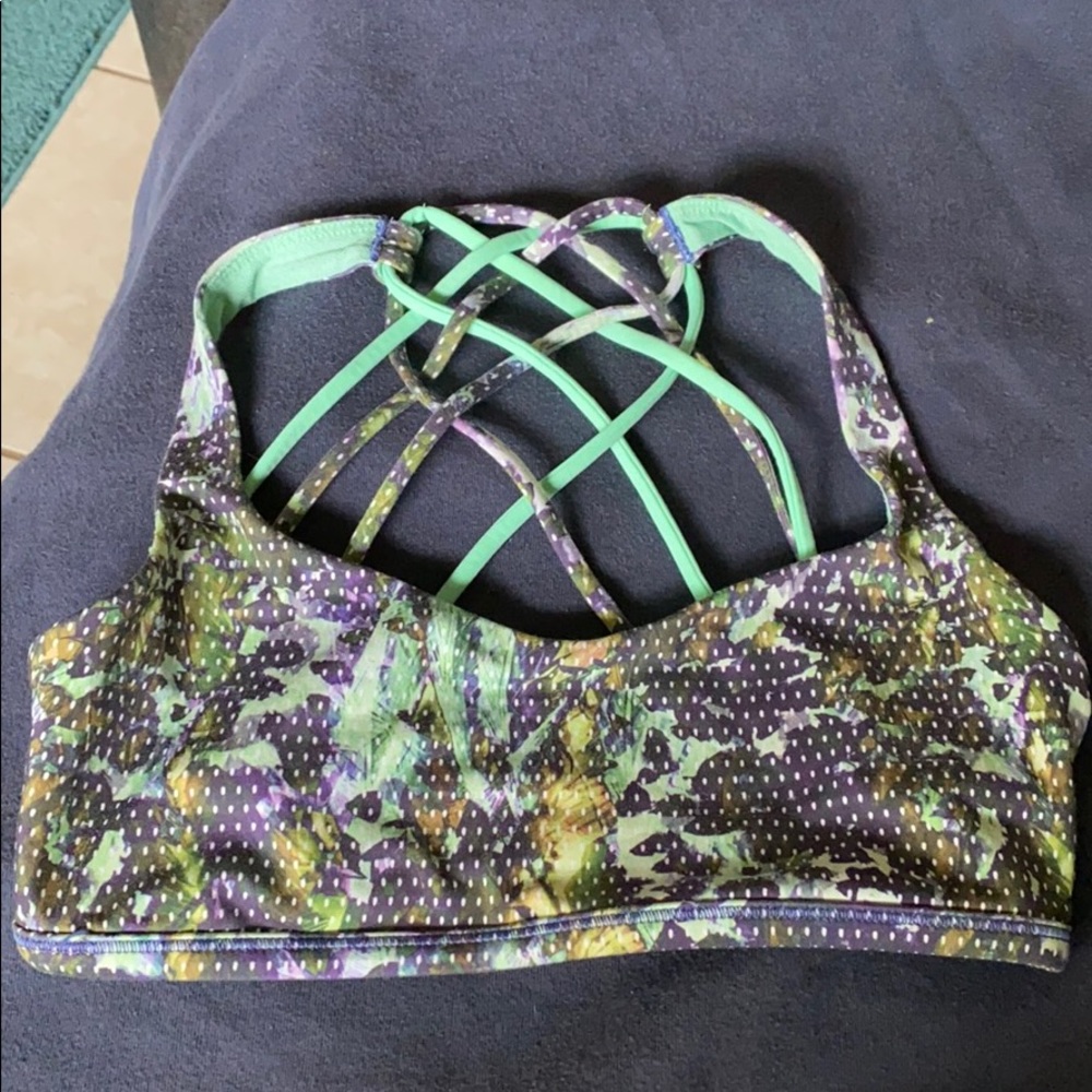 Free to be wild lululemon bra